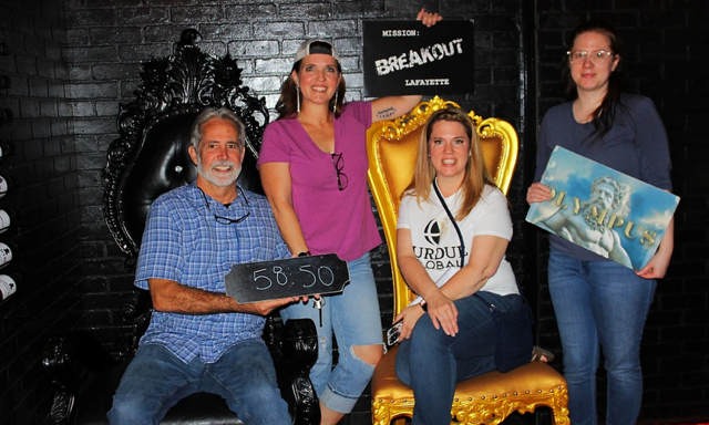 Photo of players that enjoyed Mission Breakout.